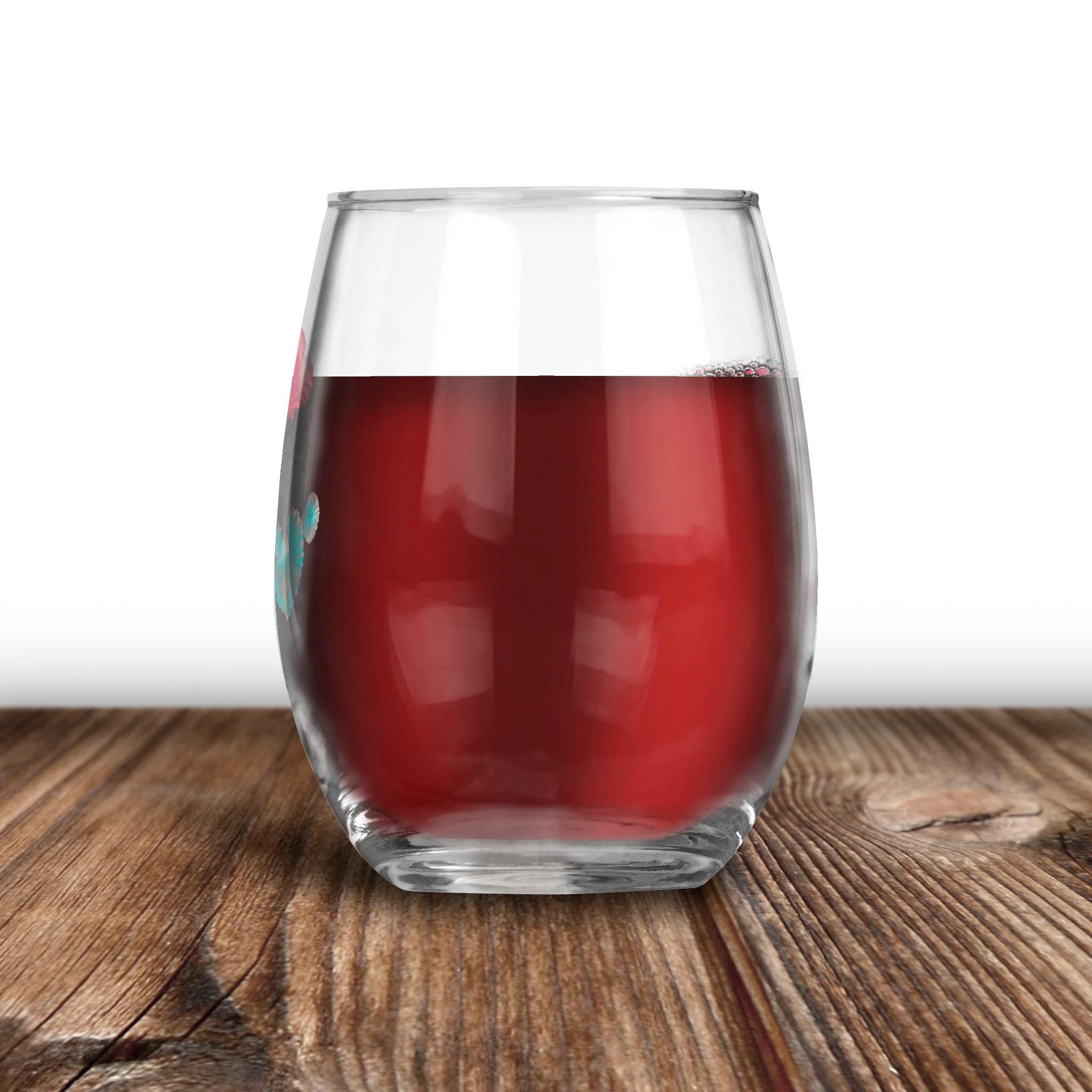 Hearts Grow Fonder - Wine Glass