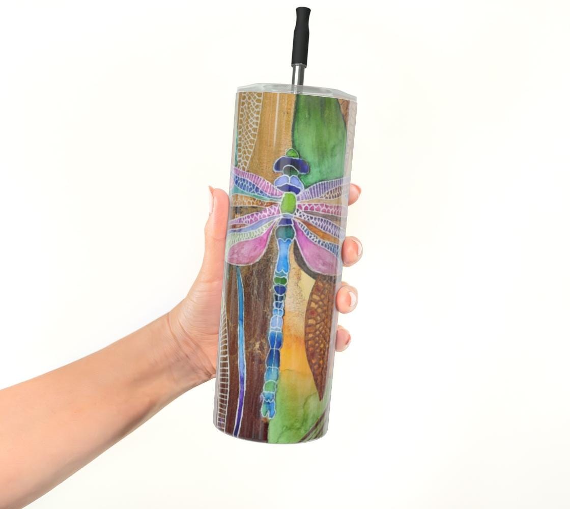 Dragonfly Stainless Steel Tumbler