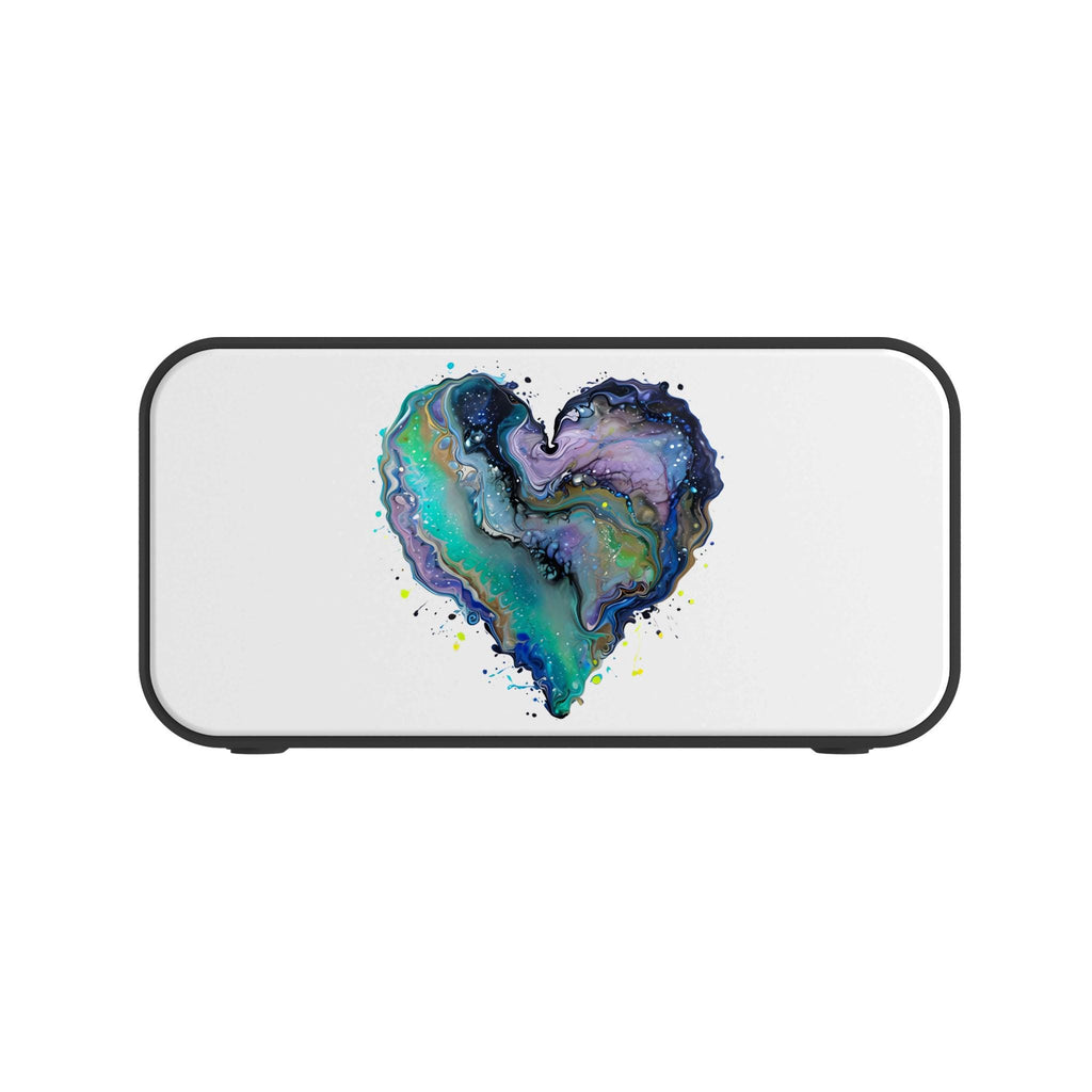 Fluid Art Heart (1) - Bluetooth Speaker