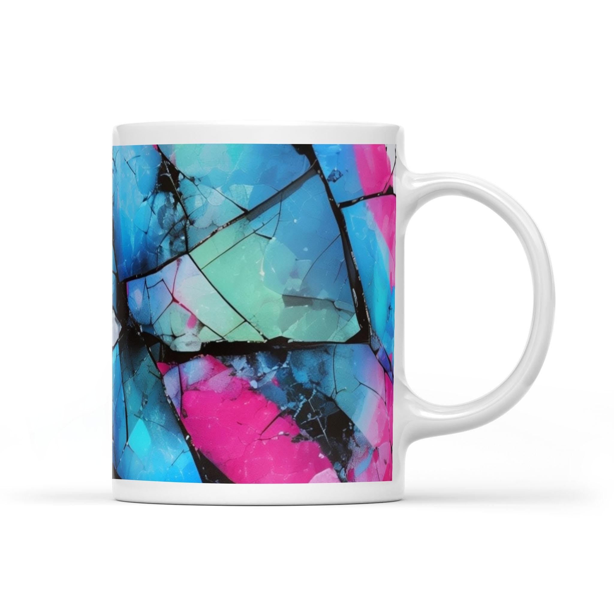 Mystical Mosaic - White Mug