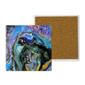 The Face - Stone Coasters Set