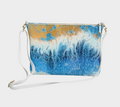 Skipping Waves - Vegan Leather Crossbody Purse