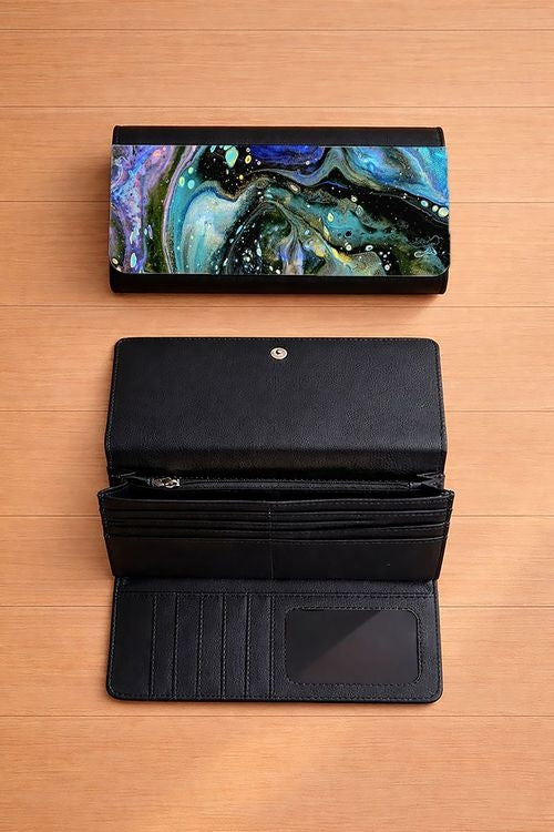 The Face - Tri-Fold Long Wallet