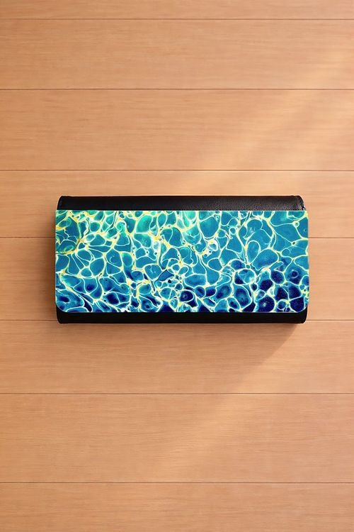 Tropical Ocean - Tri-Fold Long Wallet