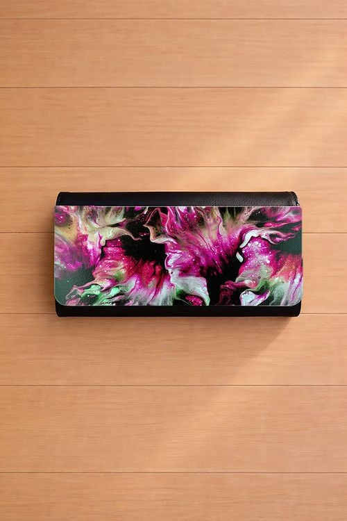 Pink Delight - Tri-Fold Long Wallet