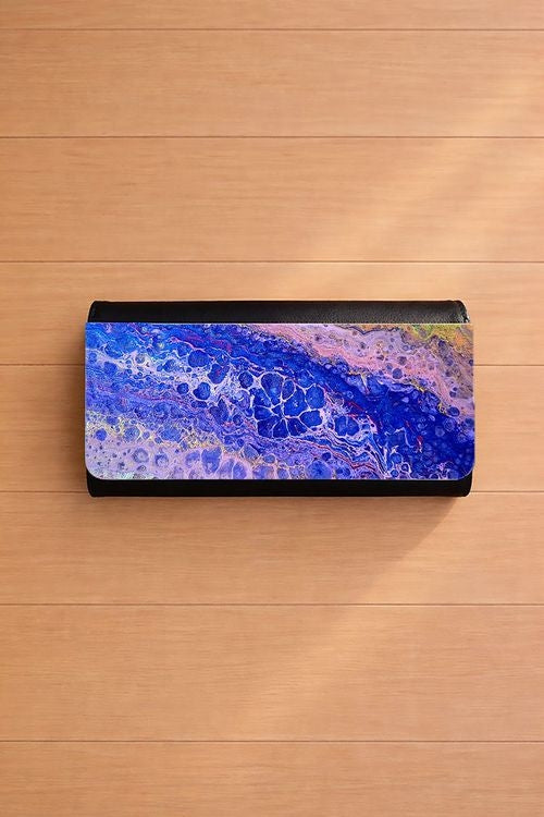 Tie-Dye Delight - Tri-Fold Long Wallet