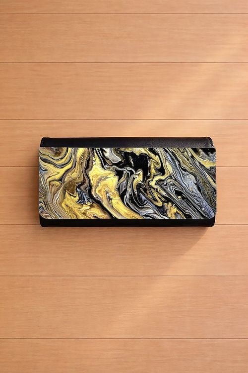 Caramel Fudge Delight - Tri-Fold Long Wallet
