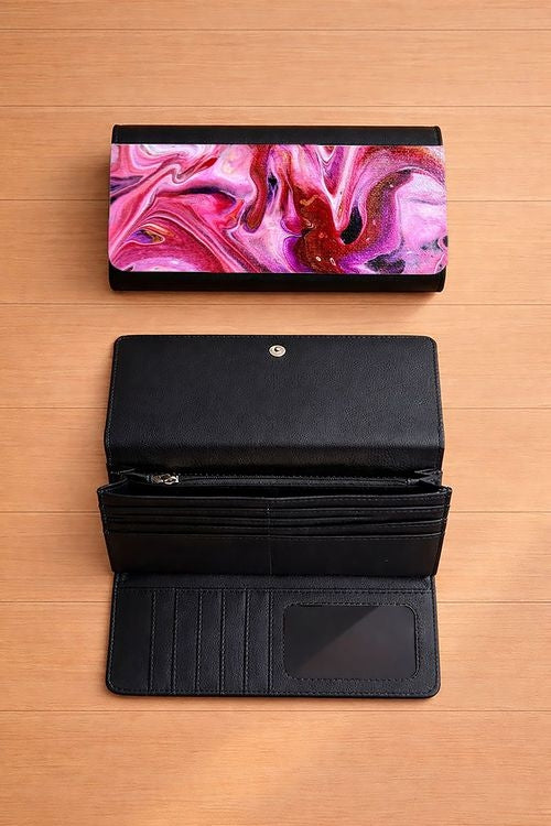 Dragon Fruit - Tri-Fold Long Wallet