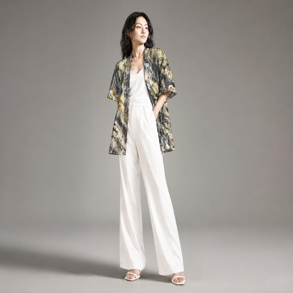 Caramel Fudge Delight - YK Kimono Wrap