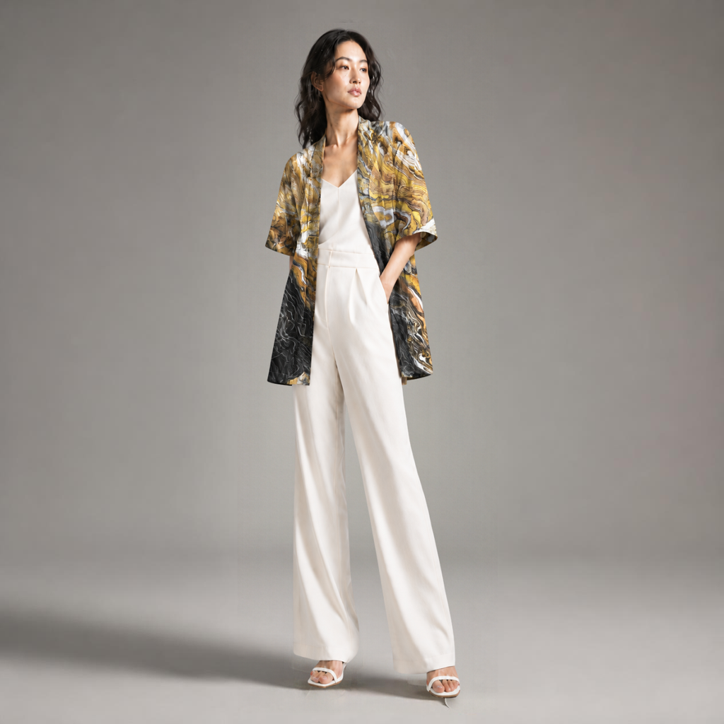 Mocha Latte - YK Kimono Wrap