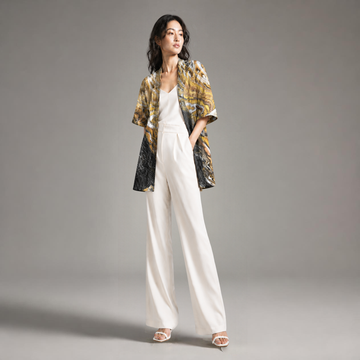 Mocha Latte - YK Kimono Wrap