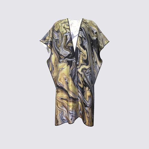 Caramel Fudge Delight - YK Kimono Wrap