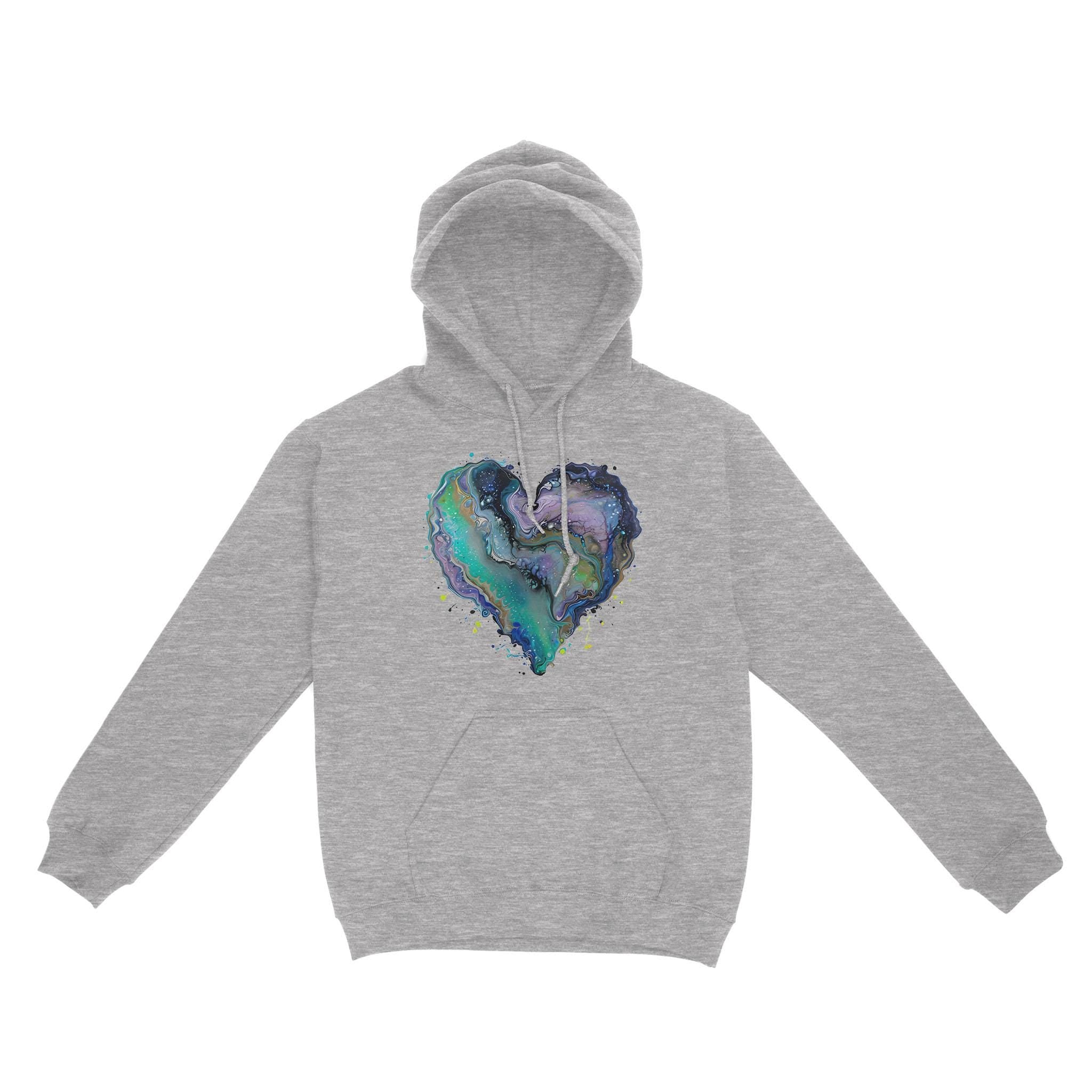Fluid Art Heart (1) - Unisex Standard Hoodie