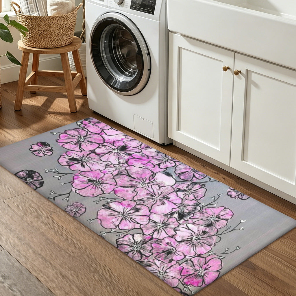 Garden of Hope PVC Anti-Fatigue Kitchen Mat 48x24inch