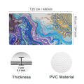 Mandala Sun PVC Anti-Fatigue Kitchen Mat 48x24inch