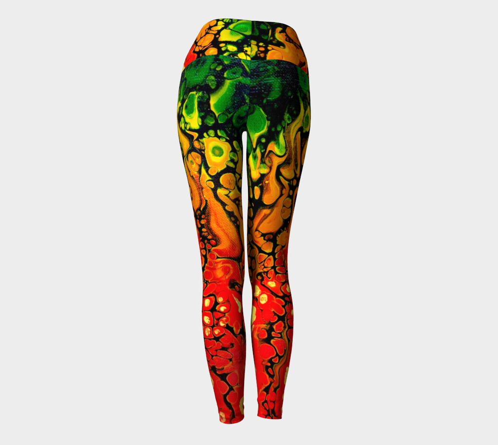 Fire - Yoga Leggings