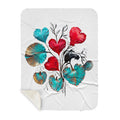 Hearts Grow Fonder - Sherpa Blanket