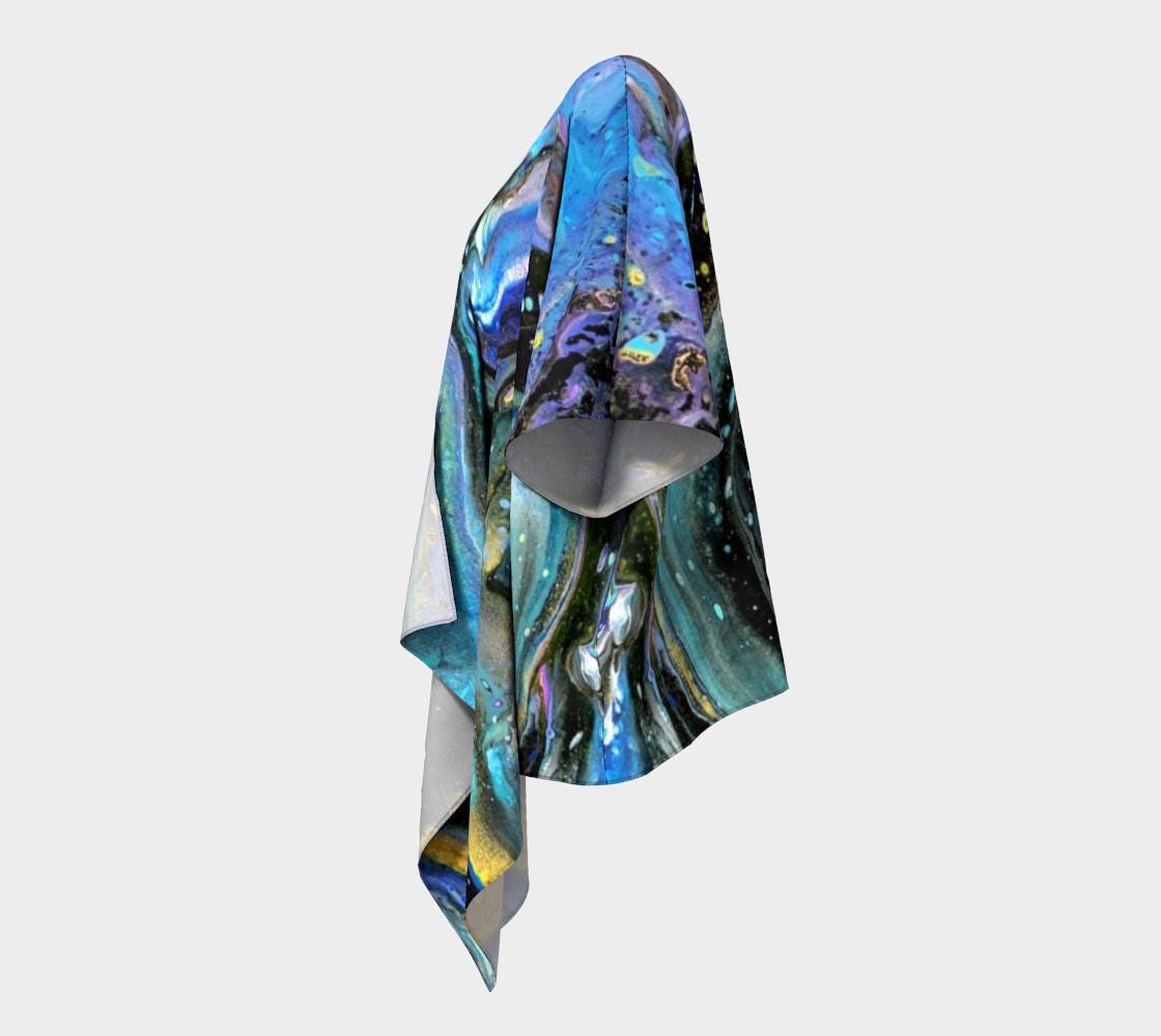 The Face Draped Kimono