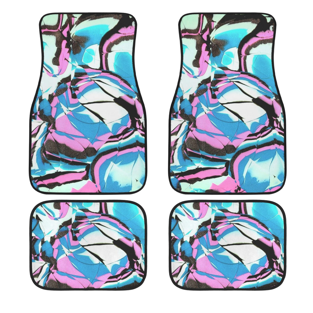 Glow Party 4-Piece Car Floor Mats