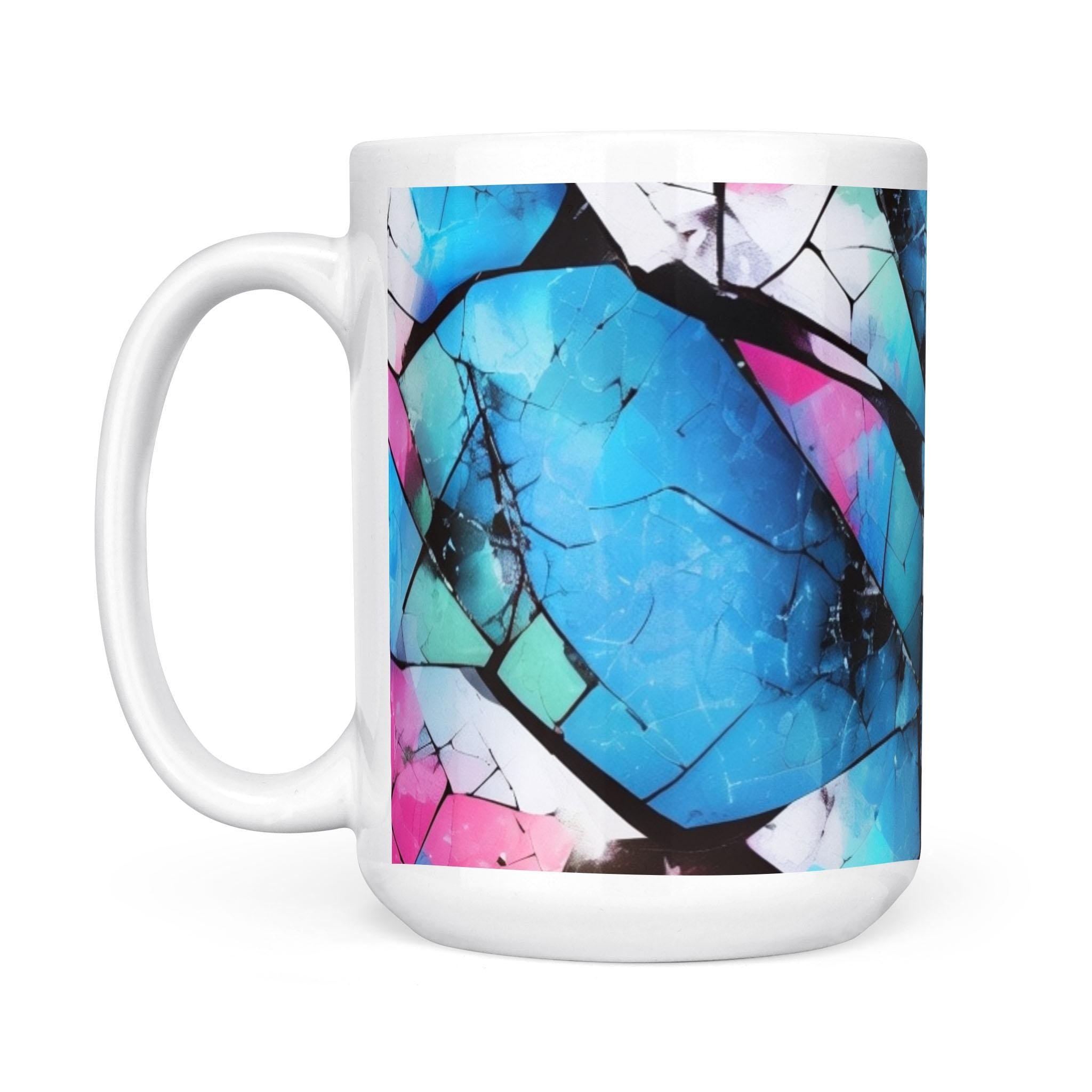 Mystical Mosaic - White Mug