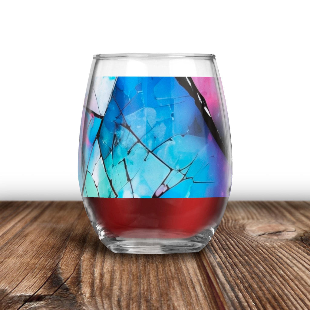 Mystical Mosaic - Wine Glass