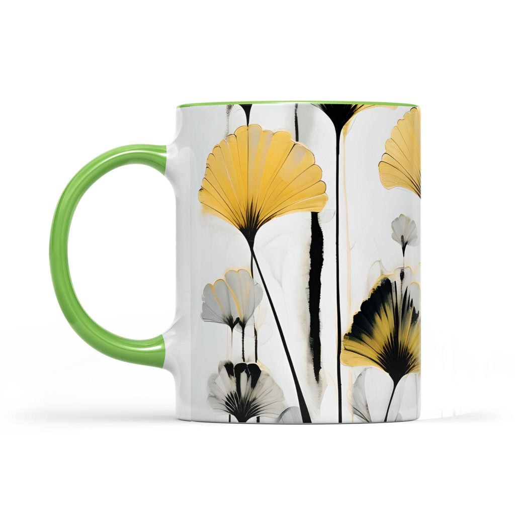 Golden Ginkgo - Accent Edge-to-Edge Mug