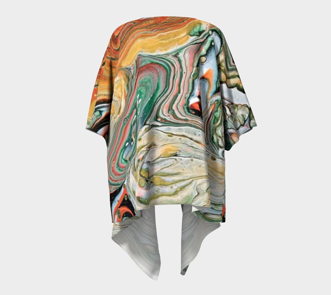 Pumpkin Draped Kimono