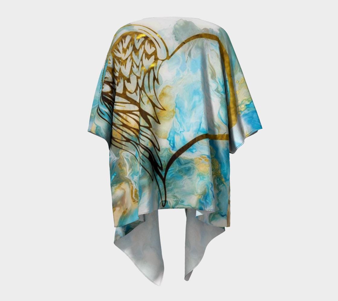 My Guardian Draped Kimono