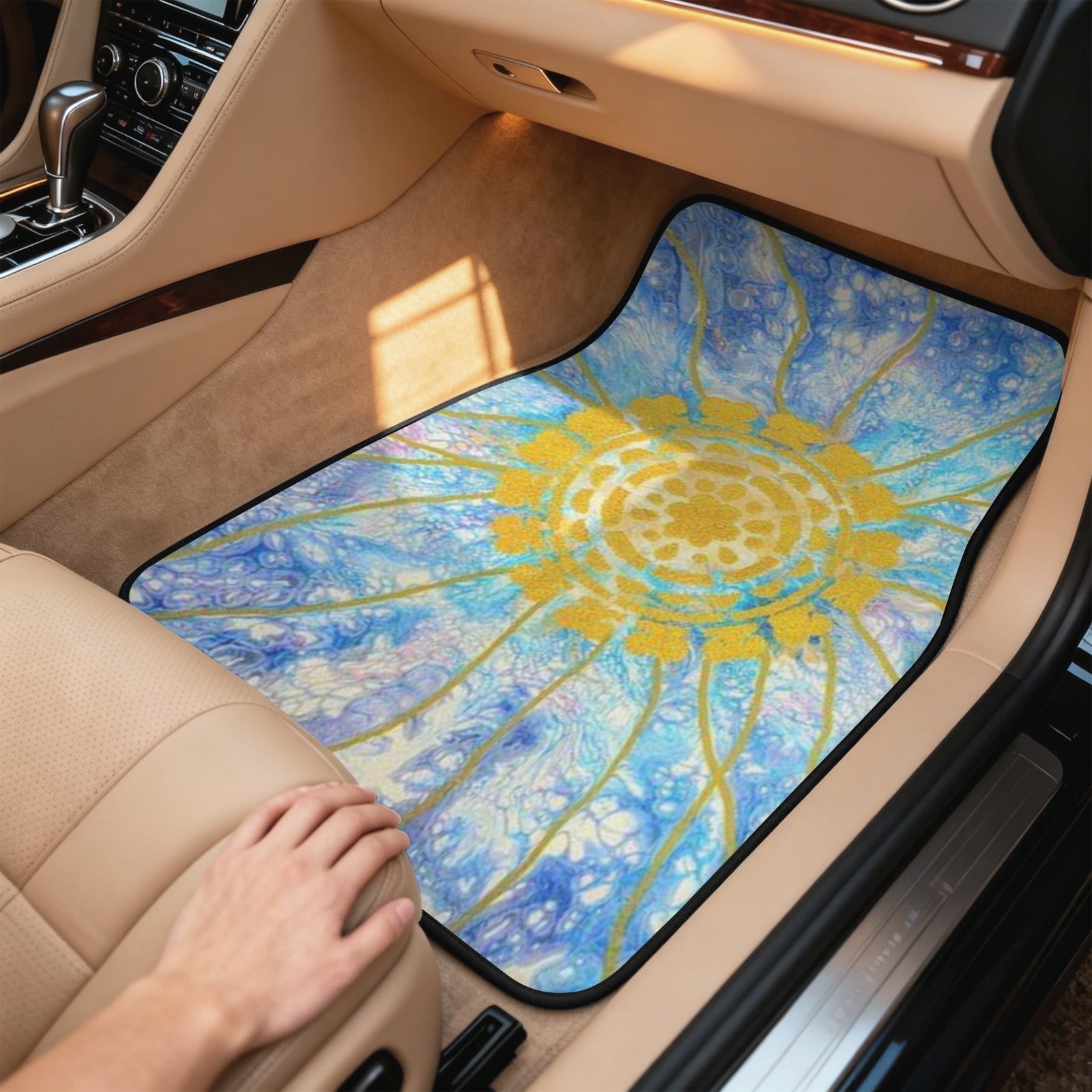 Serenity 4-Piece Car Floor Mats