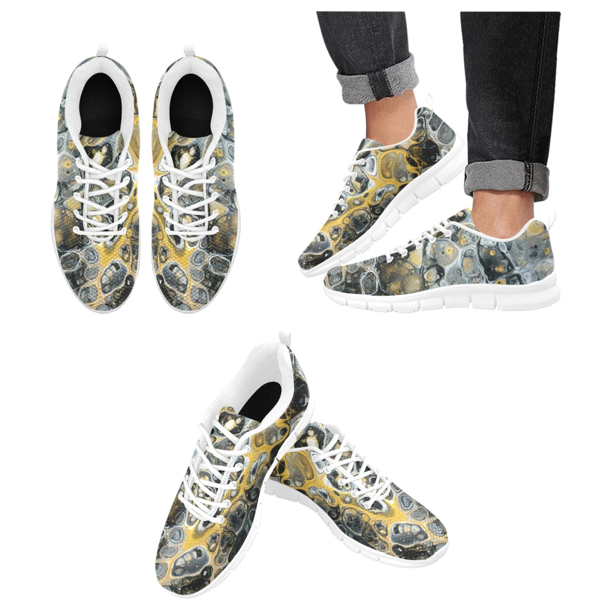 Stone Art - Women's Breathable Running Shoes
