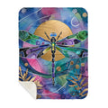 Dragonfly Sun - Sherpa Blanket