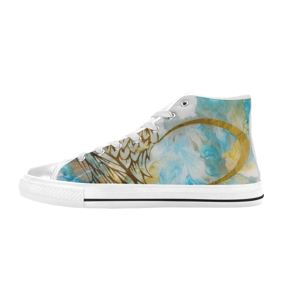 My Guardian - Women's Classic High-Top Canvas Shoes