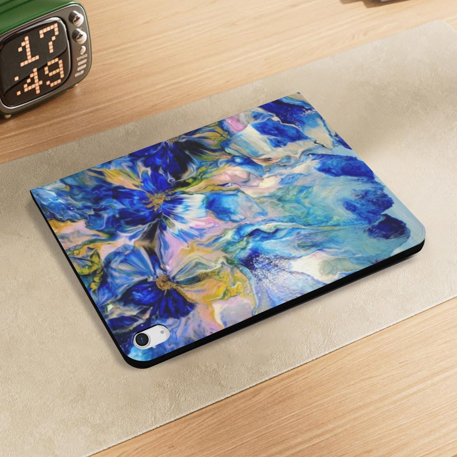 Royal Blue Garden Protective Case for iPad Air (11-inch)
