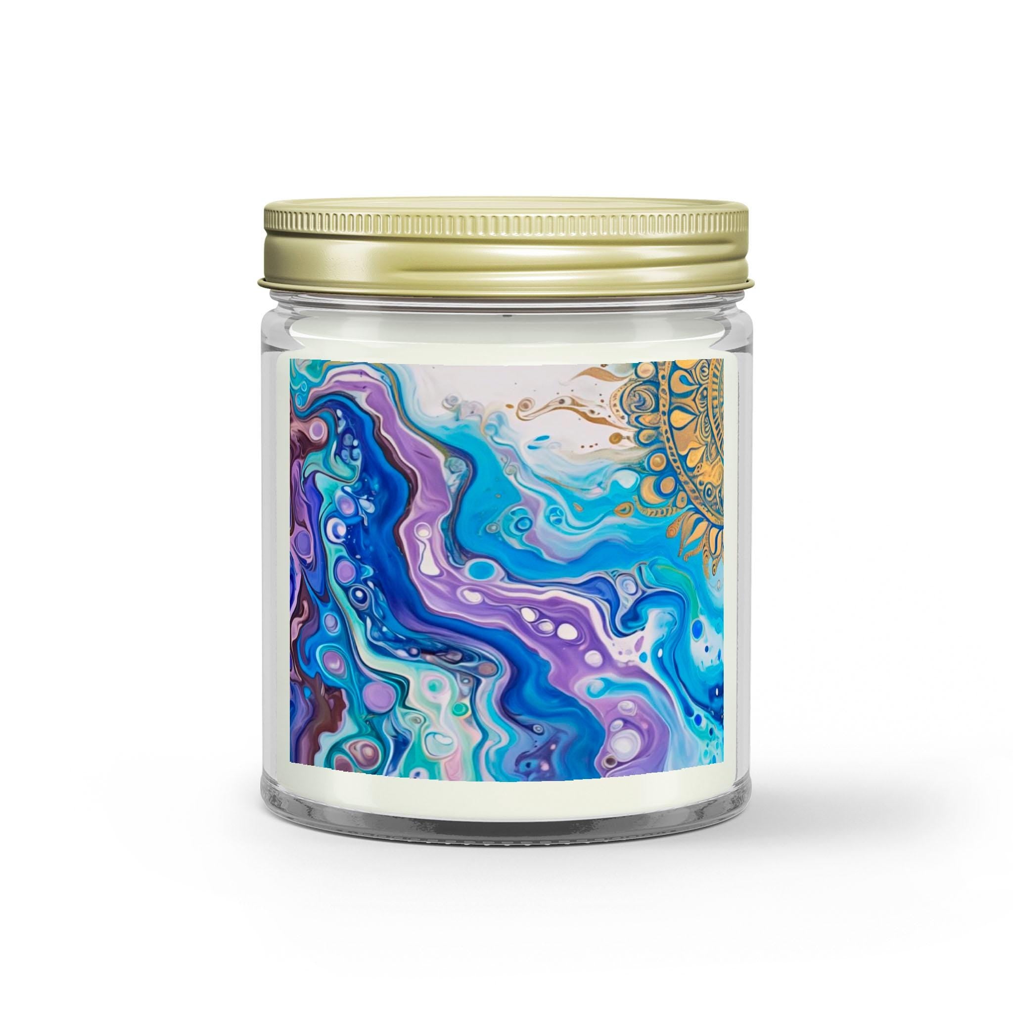 Mandala Sun - Glass Jar Scented Candle