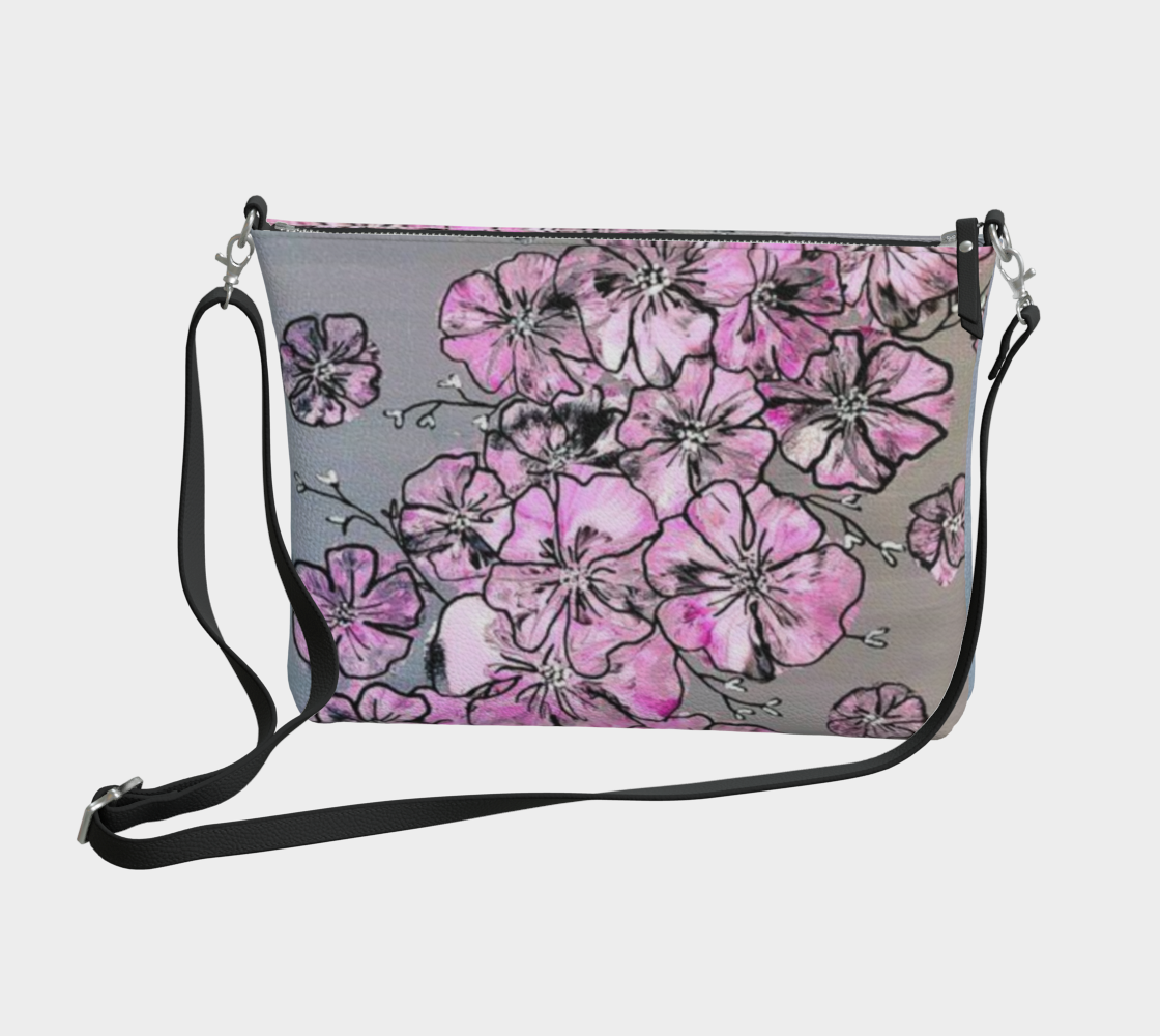 Garden of Hope - Vegan Leather Crossbody Purse