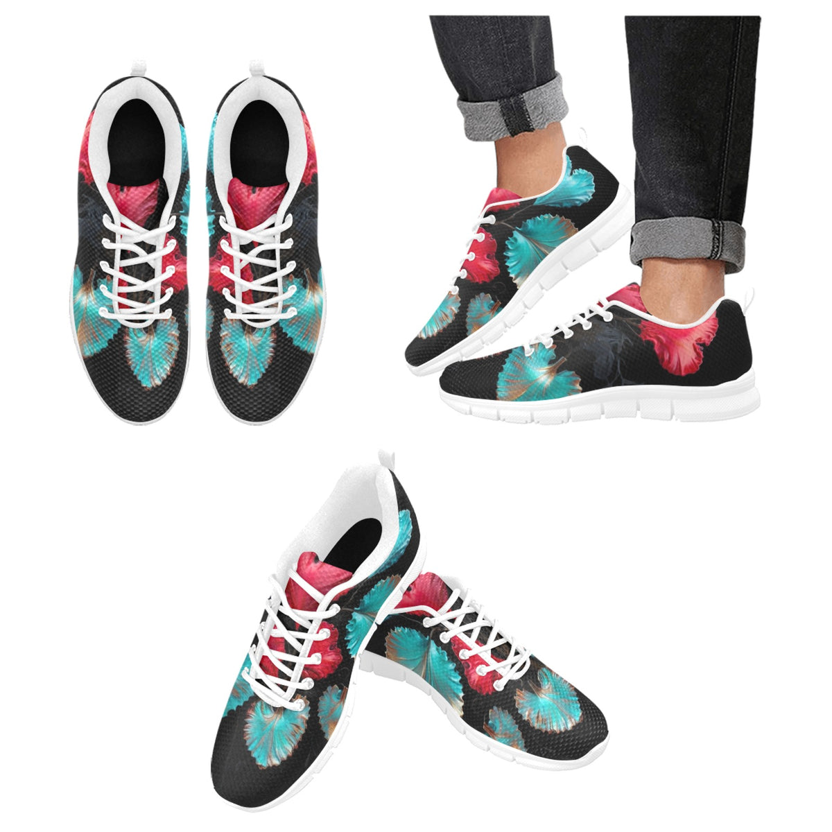 Hearts Grow Fonder - Men's Breathable Running Shoes