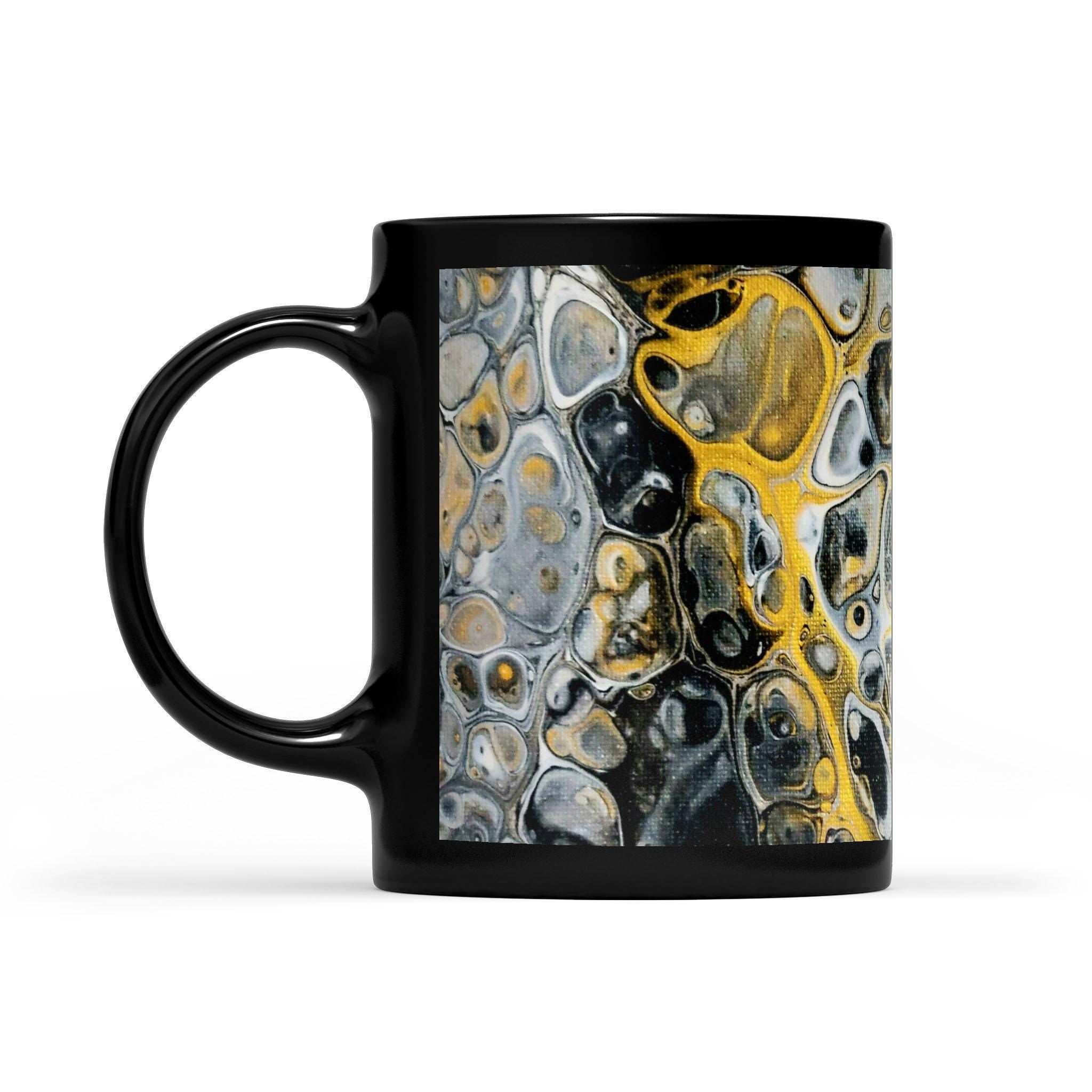 Stone Art - Black Mug (New)
