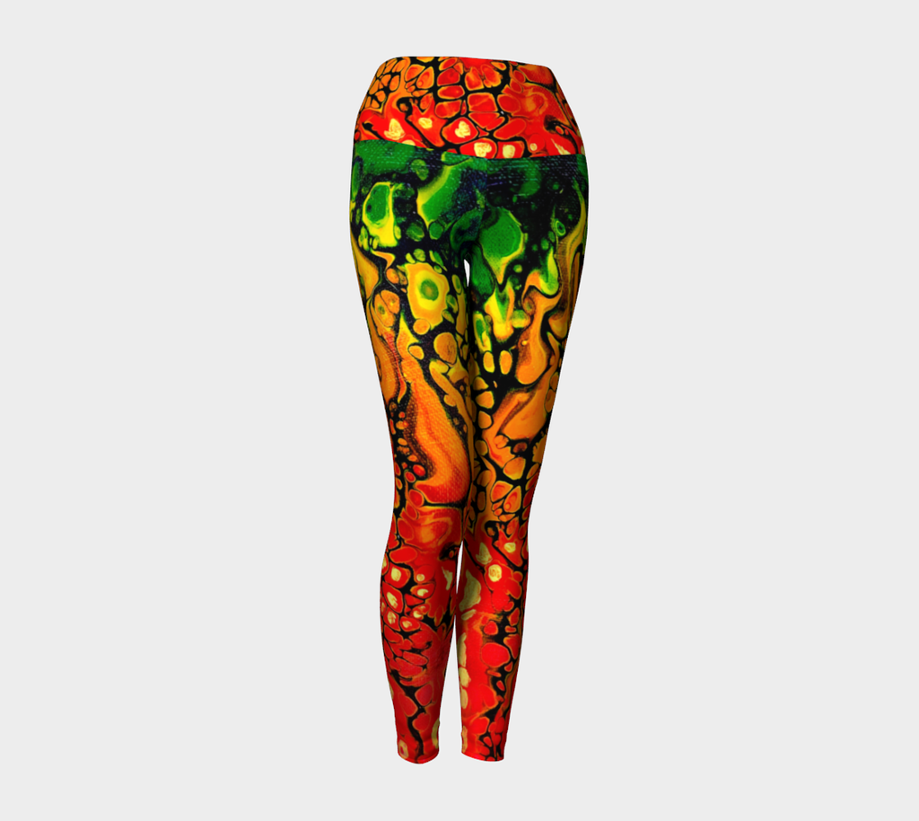 Fire - Yoga Leggings