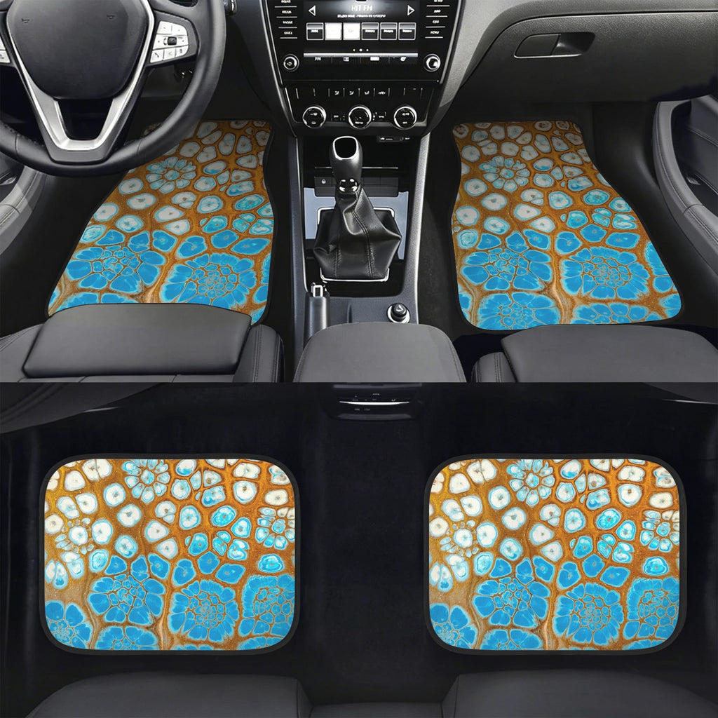 Maui Vibes 4-Piece Car Floor Mats
