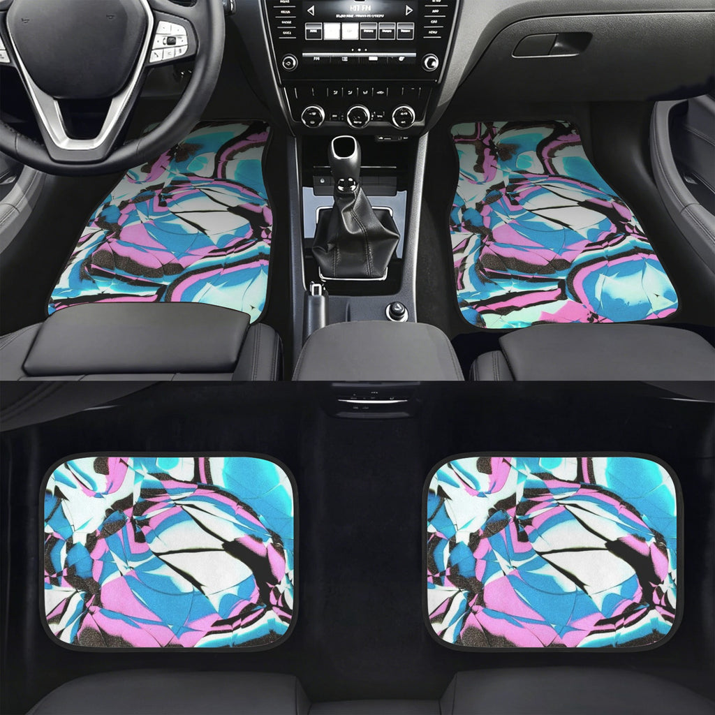 Glow Party 4-Piece Car Floor Mats