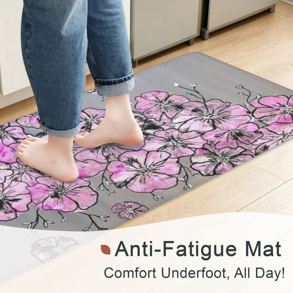 Garden of Hope PVC Anti-Fatigue Kitchen Mat 48x24inch