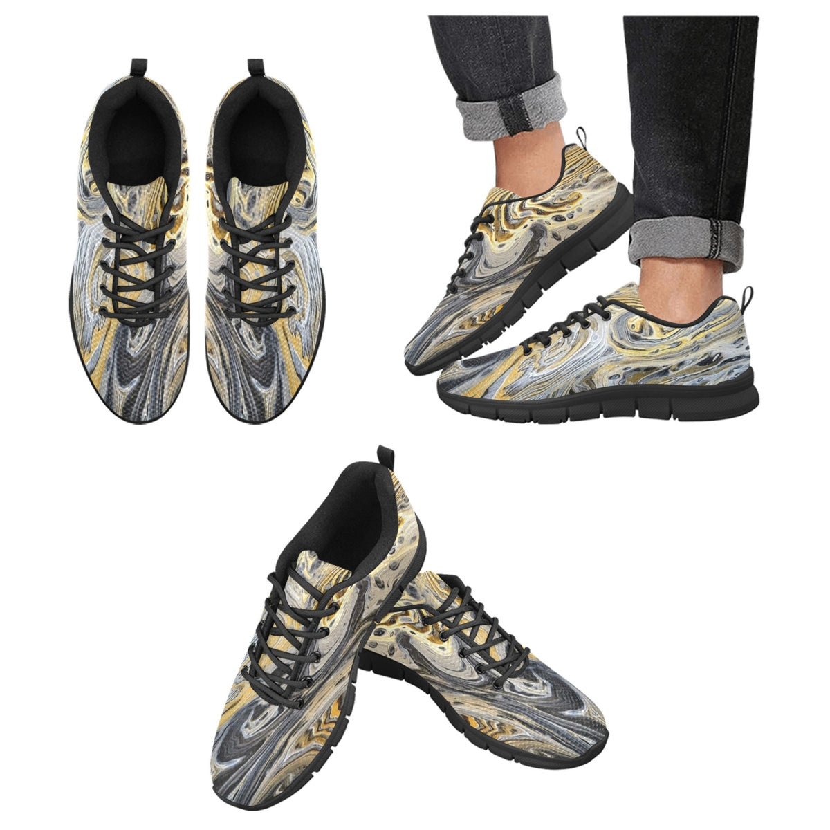 Metallurgy - Women's Breathable Running Shoes
