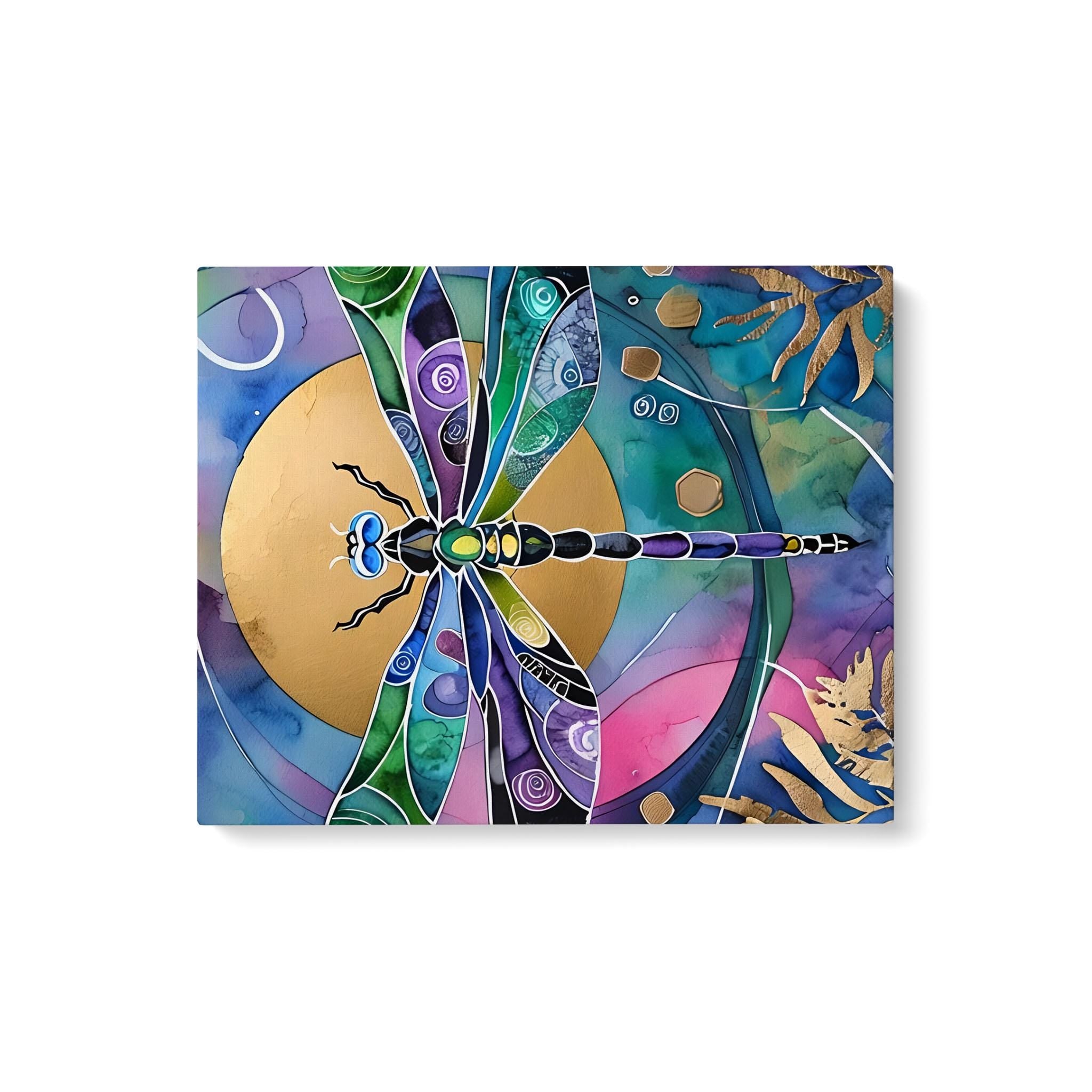 Dragonfly Sun Premium Matte Canvas