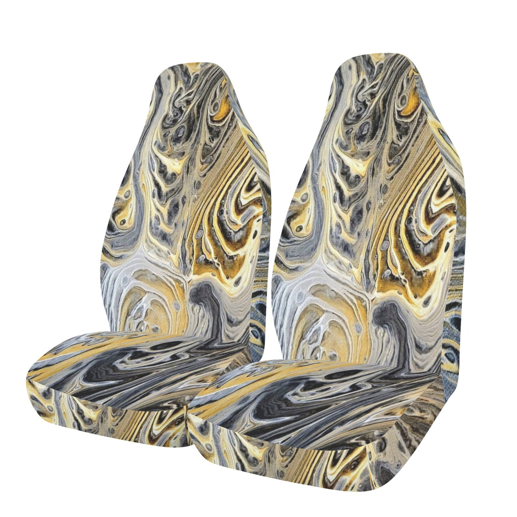 Metallurgy Car Seat Covers (Set of 2)
