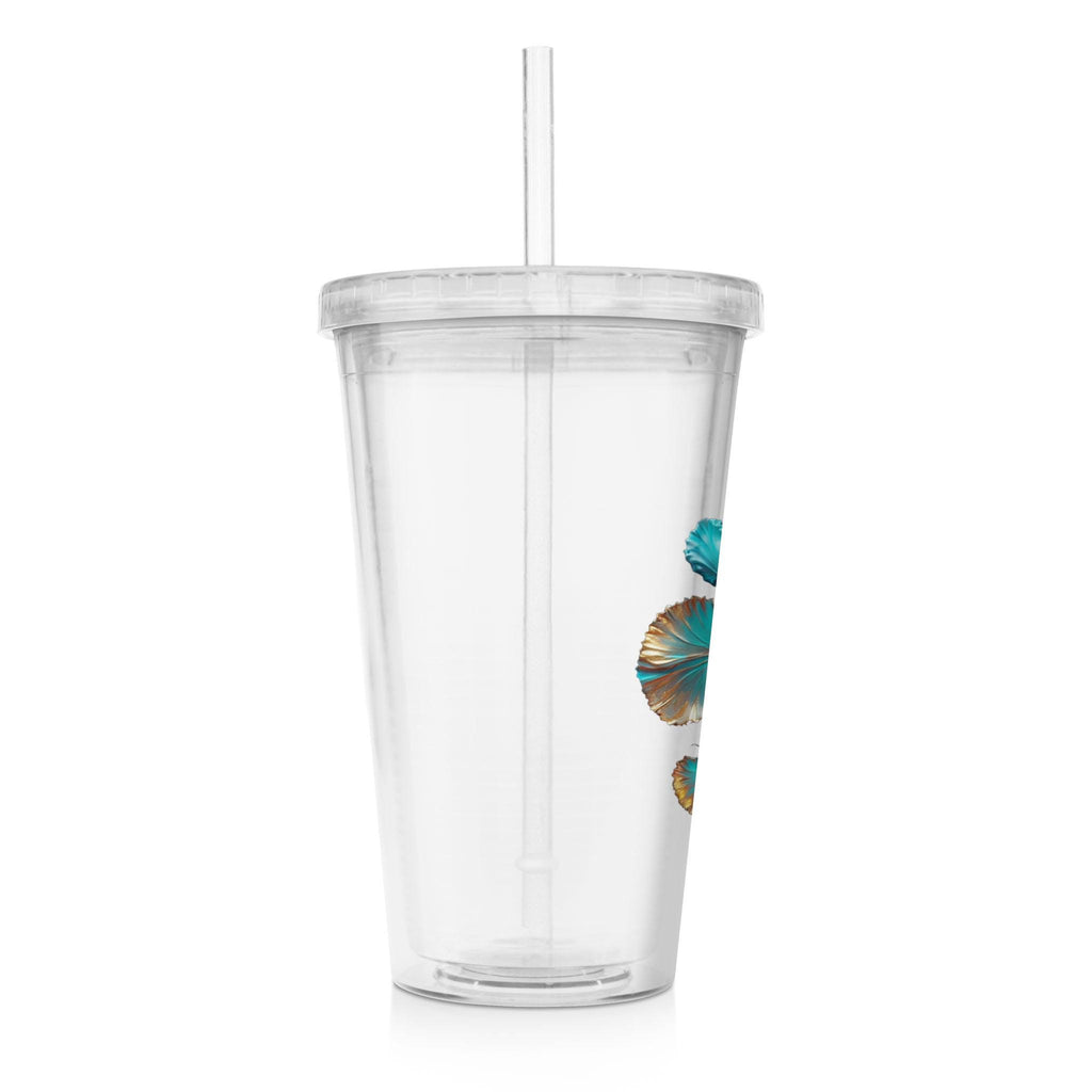 Hearts Grow Fonder - Clear Acrylic Tumbler w/Straw & Lid