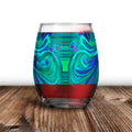 Dreamy Spirals - Wine Glass