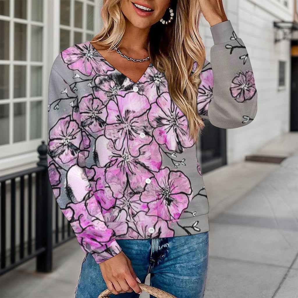 Garden of Hope - Women's Cardigan
