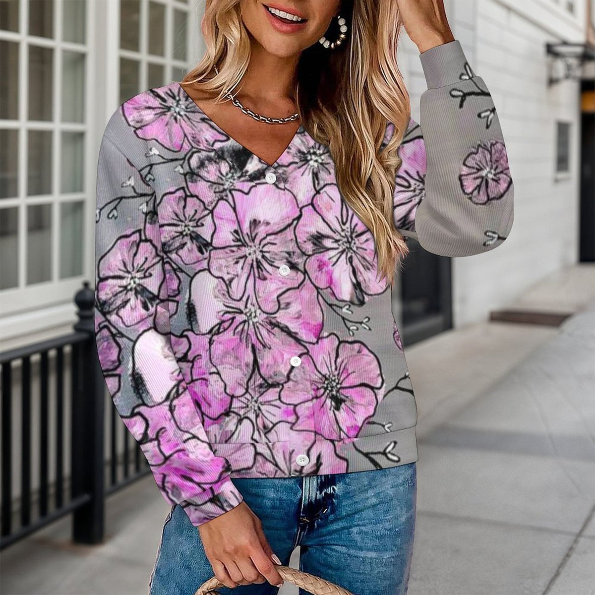 Garden of Hope - Women's Cardigan