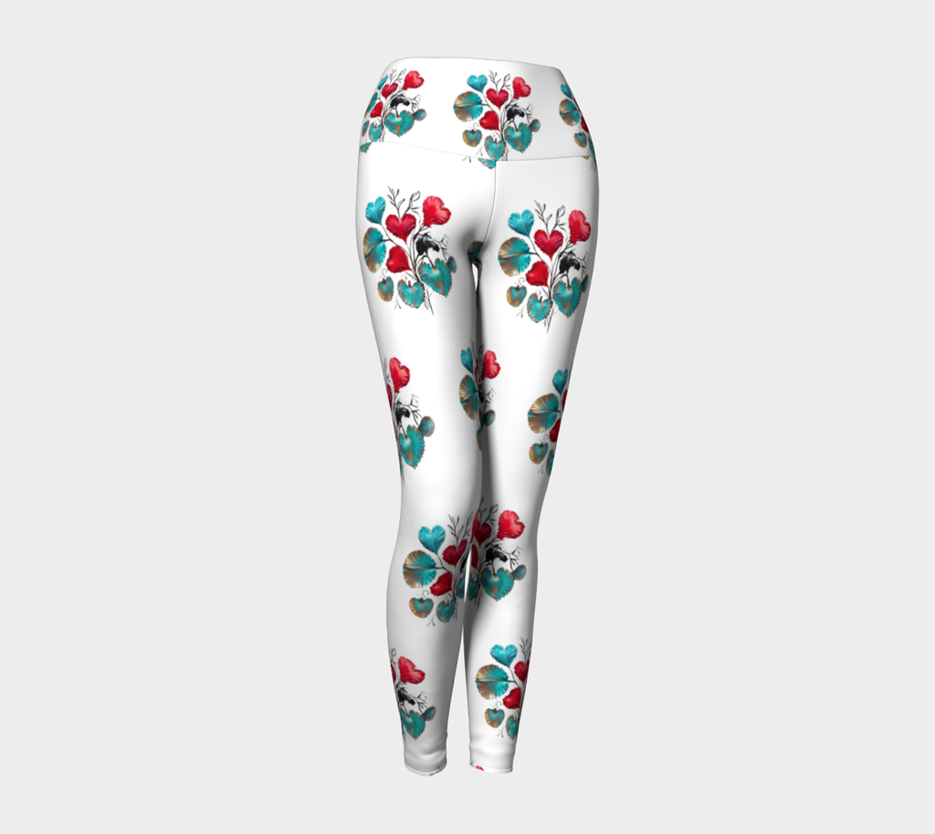 Hearts Grow Fonder - Yoga Leggings