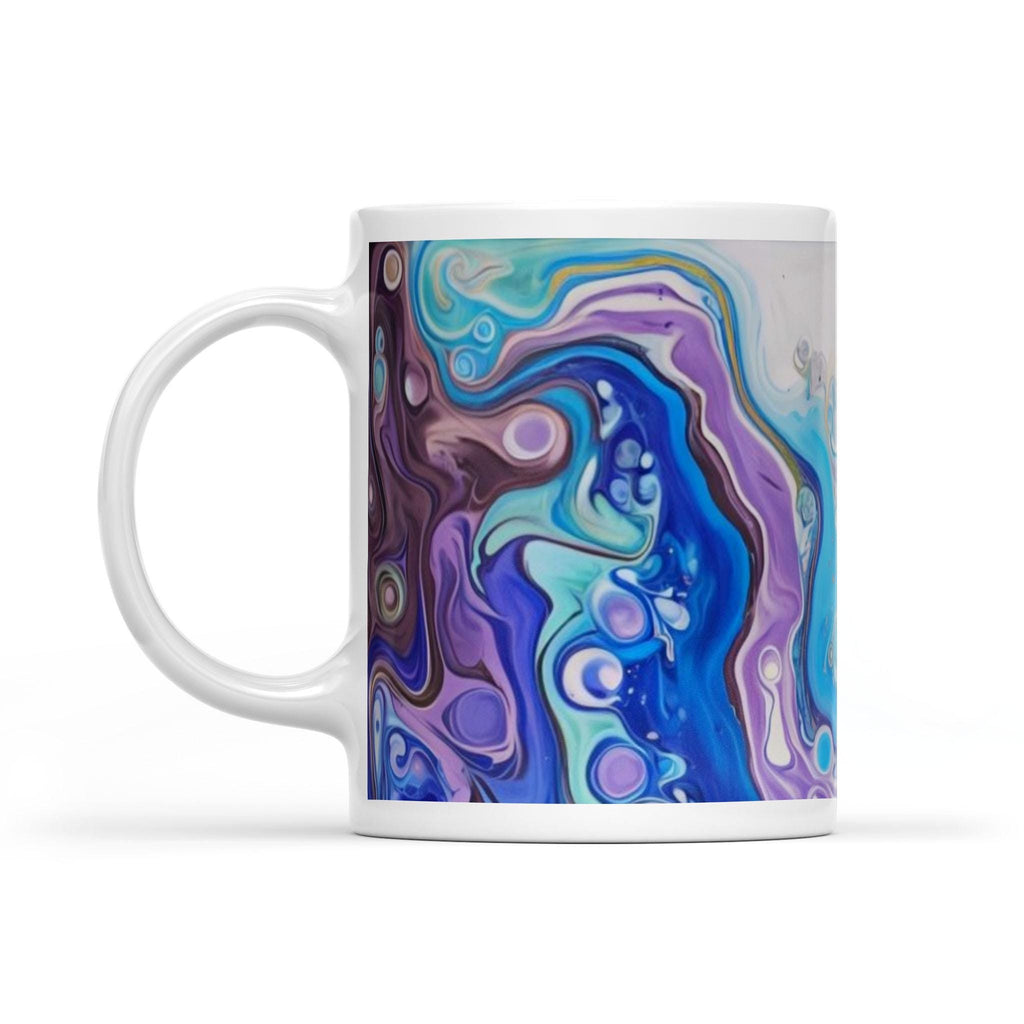 Mandala Sun - White Mug